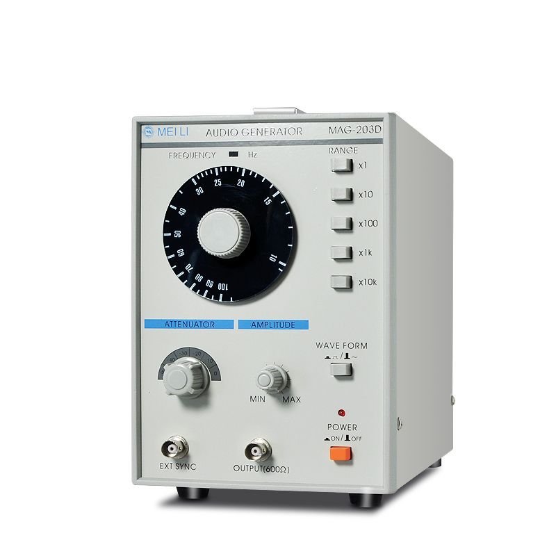 Máy phát tín hiệu MAG-10Hz-1MHz sóng sin âm tần, độ méo thấp, dùng cho phòng thí nghiệm