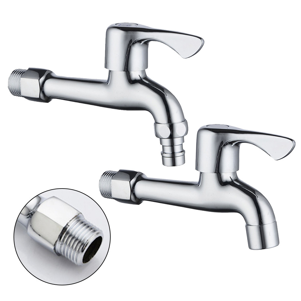 [GRCEKRIN-VN]Water Faucet Silver Smooth Texture Bright As A Mirror Easy To Clean Durable