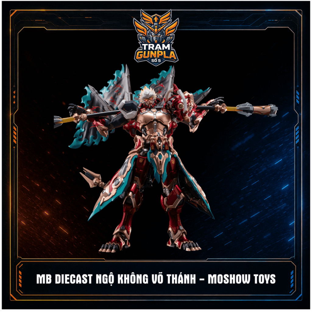 [HÀNG SẴN] MOSHOW TOYS MÔ HÌNH LẮP SẴN DIE CAST SUN WUKONG - TỀ THIÊN ĐẠI THÁNH