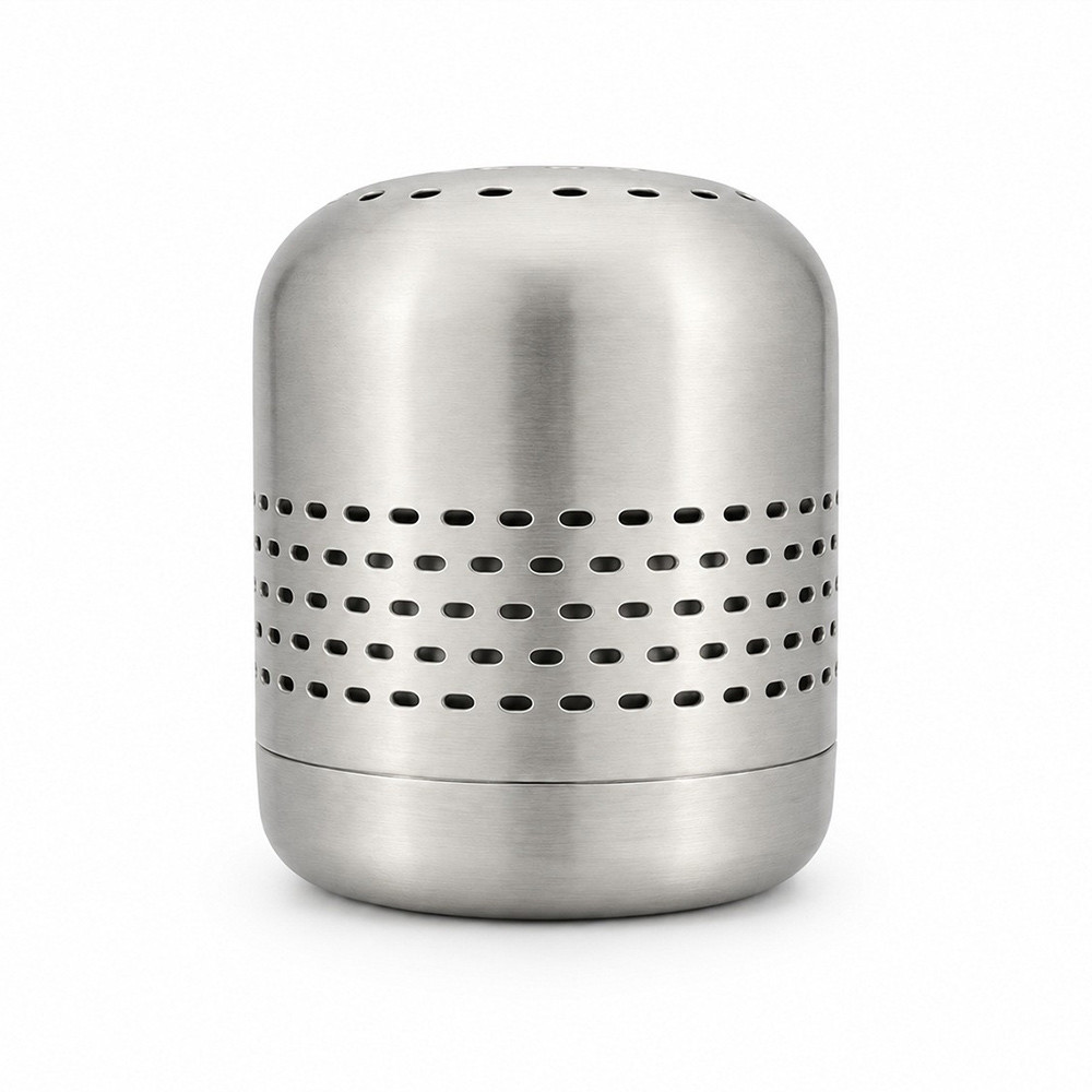 Stainless Steel Purifying Deodorizer Box, Power-Free, Fridge Odor Remover For Cabinet Small Storage 