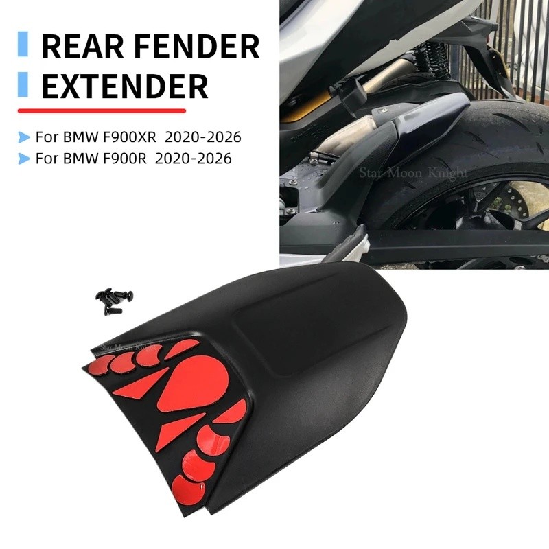 F900R F900XR Xe Máy Phía Sau Fender Chắn Bùn Mở Rộng Tái Trang Bị Cho Xe BMW F 900 XR F 900 R F900 X