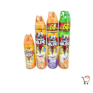  Bình Xịt Muỗi Côn Trùng Jumbo Vape 600ml   300ml 3 Màu 