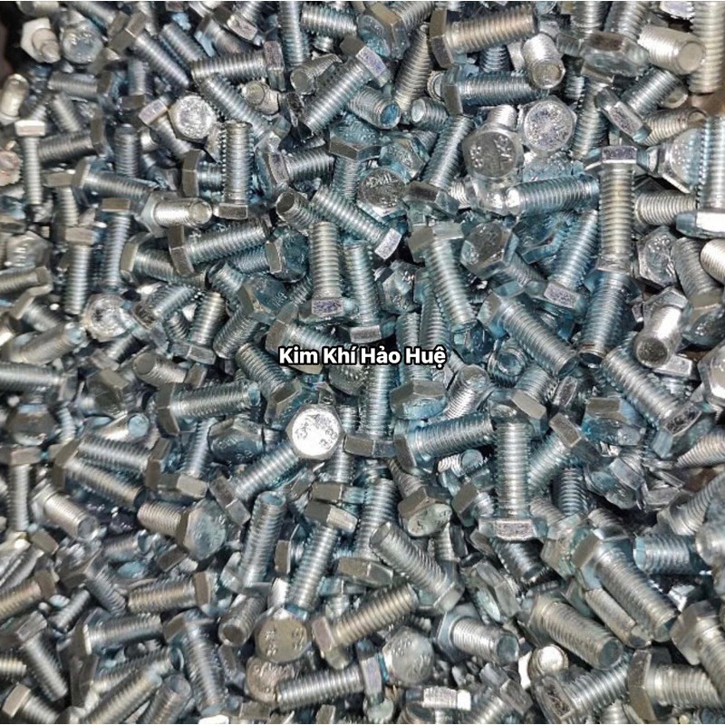 1kg bulong mạ , đai ốc mạ phi 12mm đủ cỡ