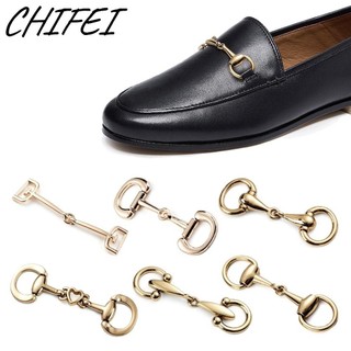 CHIFEI Giày Khóa Thời Trang May Phần Cứng Thắt Lưng Khóa Kim Loại