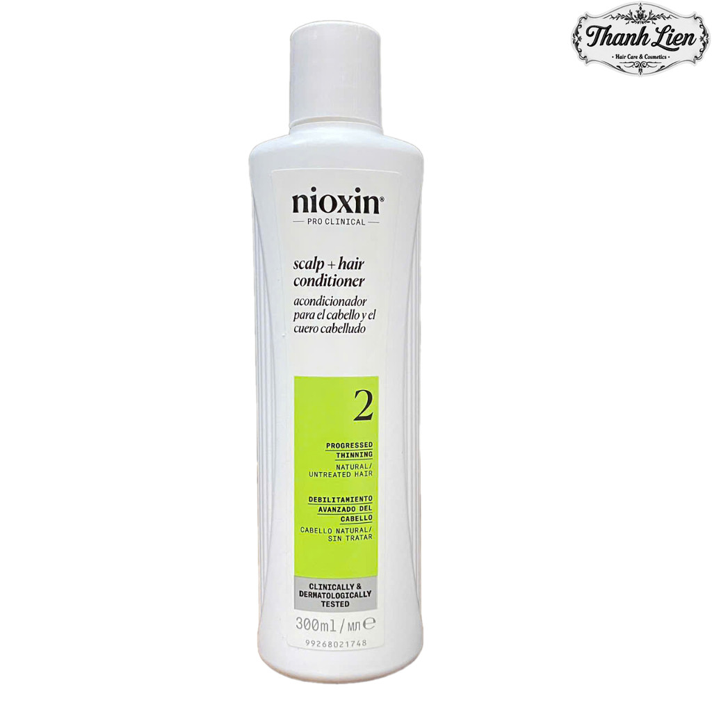 [ LT ] Dầu xả chống rụng tóc Nioxin System 2 Conditioner 300ml ( Natural Hair )