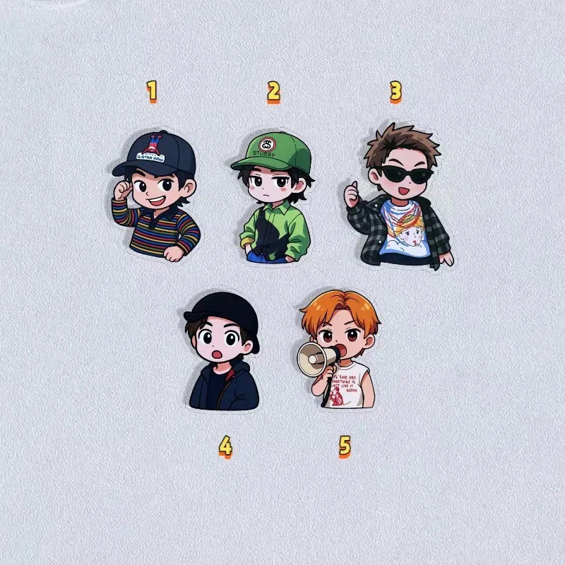 Bán CORTIS Acrylic Pin Badge Huy Hiệu Hoạt Hình - Phụ Kiện Trang Trí Cá Nhân Chất Lượng Cao