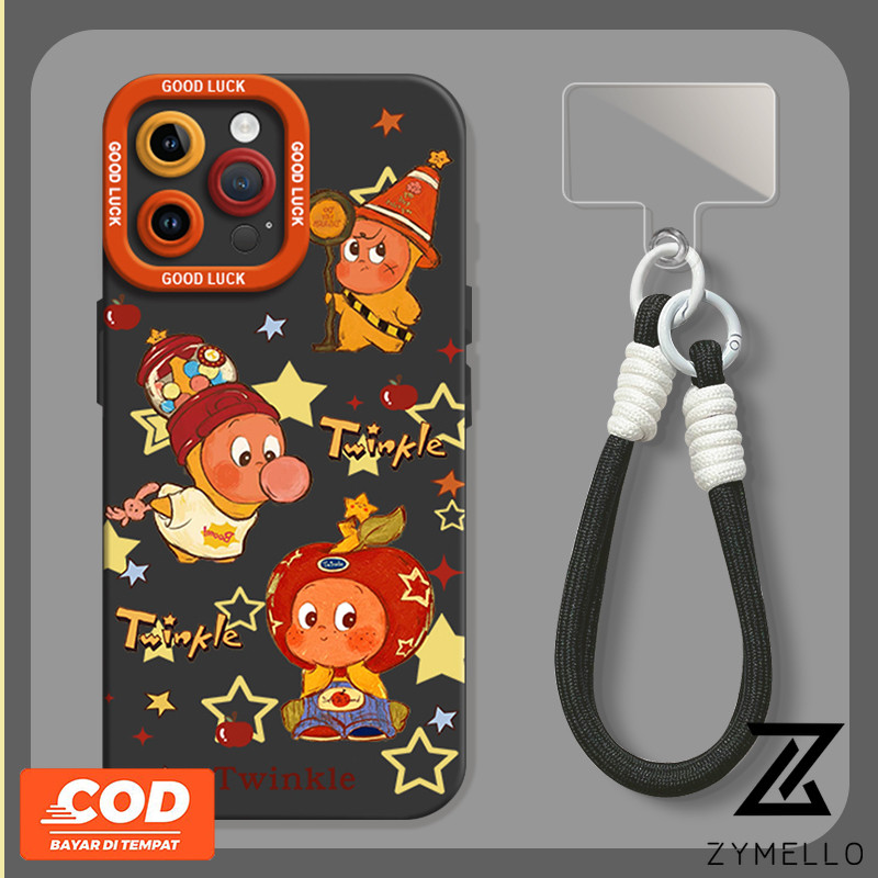 Tương thích cho Iphone 17 Iphone 17 PRO MAX Iphone 11 Iphone 16 PRO MAX Ngôi Sao Dễ Thương Sang Trọn