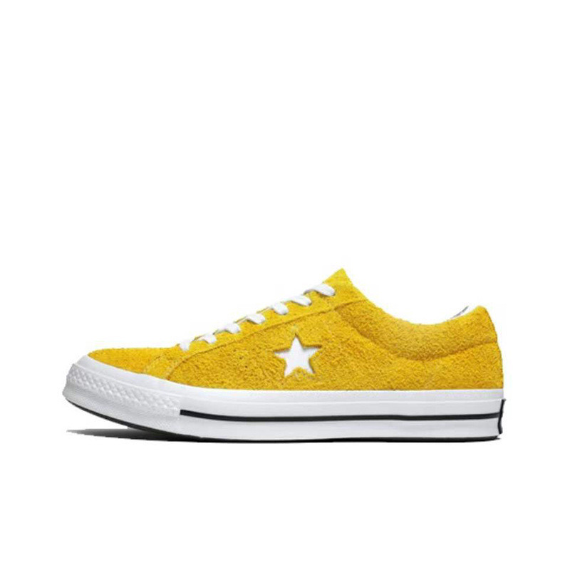 Meiqi Converse Kimura One Star Phản Quang Một Ngôi Sao Đen Cổ Điển Da Lộn Giày Thể Thao Nam Nữ
