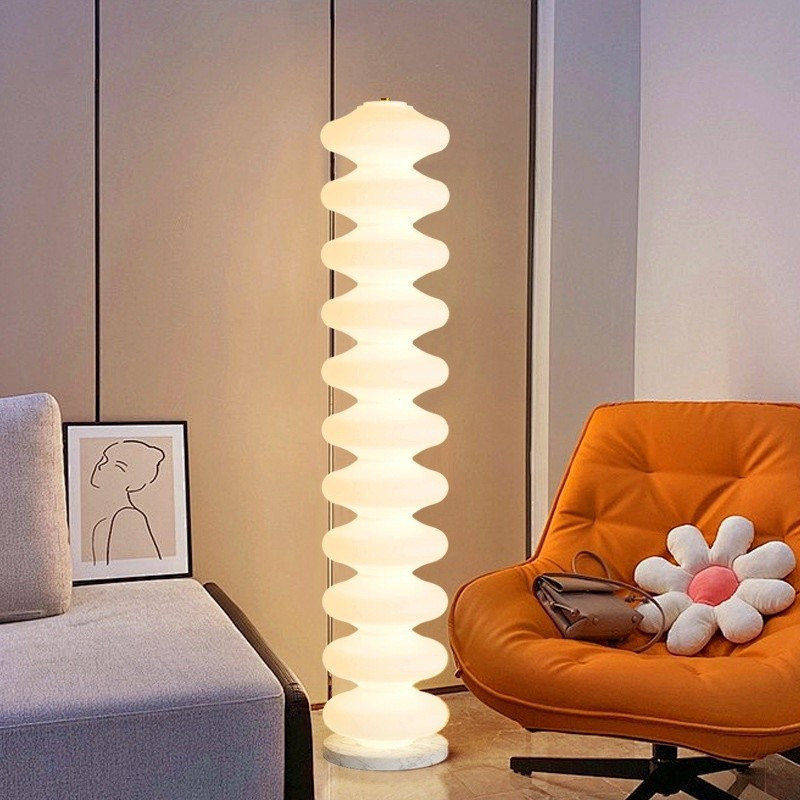Đèn sàn sofa phòng khách cao cấp. Đèn trang trí LED acrylic đầu giường phòng ngủ- floor lamp