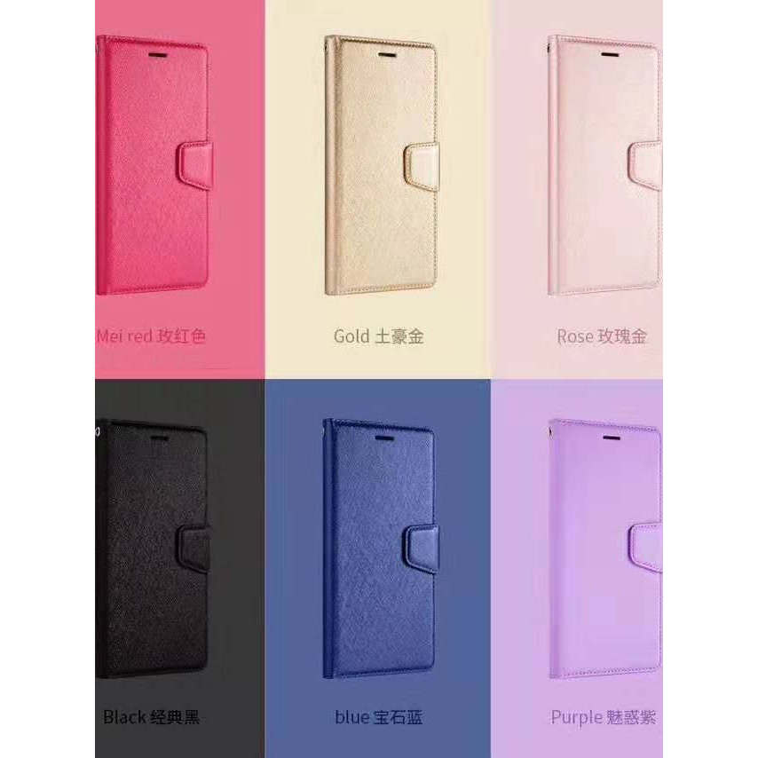 ALIVO Thích Hợp Cho Galaxy C7 / C7PRO Flip Cover Vỏ Bảo Vệ C5PRO Họa Tiết Lụa Da Ví Vỏ Điện Thoại