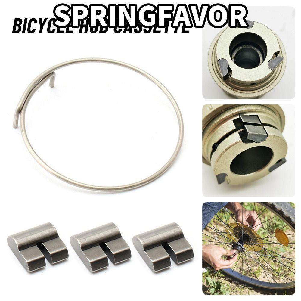 SPRINGFAVOR 3 Chiếc Xe Đạp Hub Cassette Cho Novatec Hub Dụng Cụ Phần Pawl Tháp Đế
