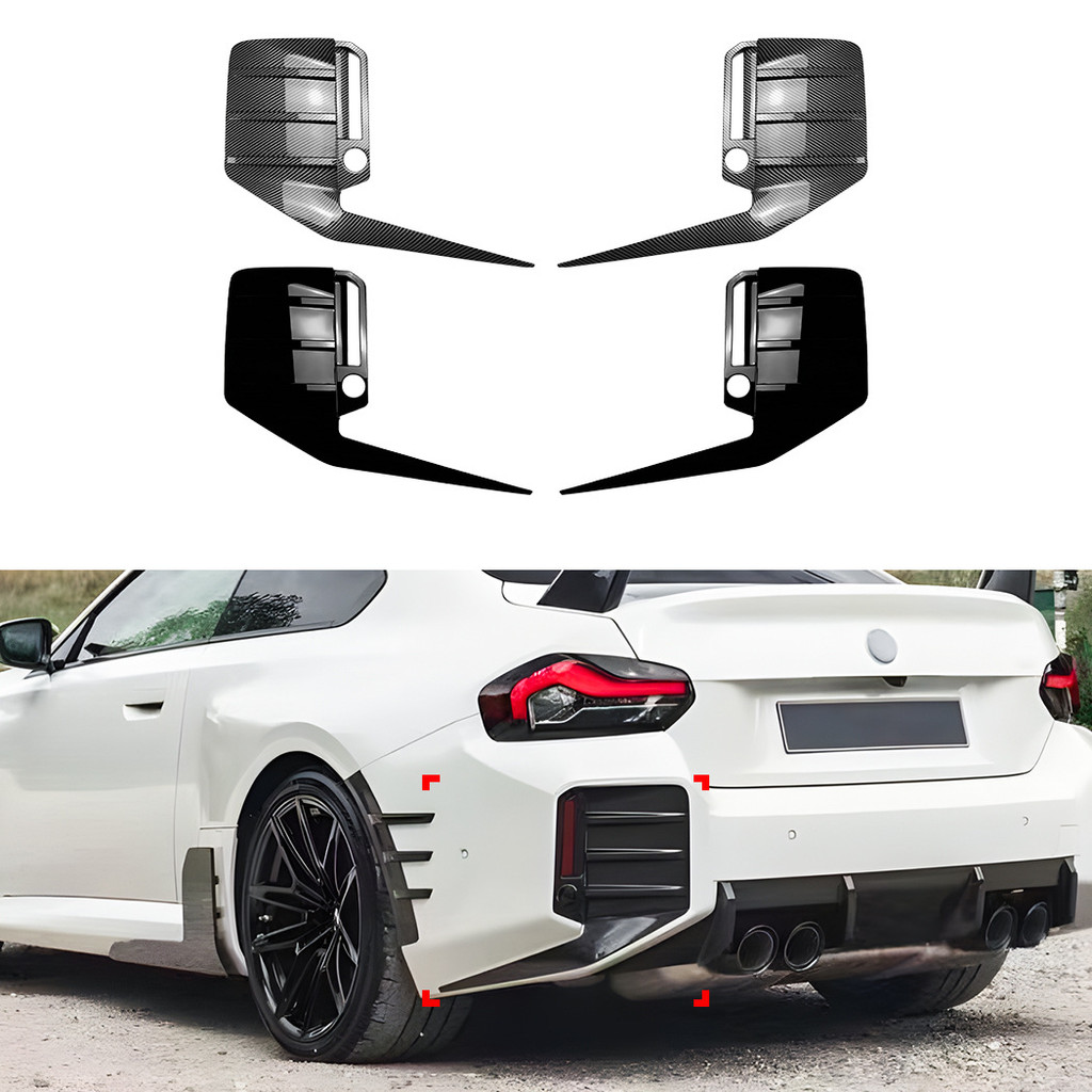 Chất Lượng Cao-Thích Hợp Cho Xe BMW 2 Series M2 G87 2023 + MP Bộ Ốp Lưng Phía Sau Ổ Cắm Không Khí Da