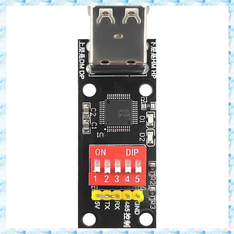 [R Q M U] Mô-đun chuyển đổi HID sang nối tiếp CH9350 cho bàn phím Chuột Máy quét mã vạch USB sang TT