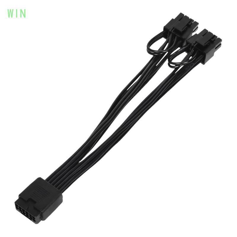 WIN 16Pin Nữ Đến Đôi 8Pin Nam GPU Cáp Nguồn Với 16AWG Dây Dày Cho Hiệu Suất Thẻ Đồ Họa