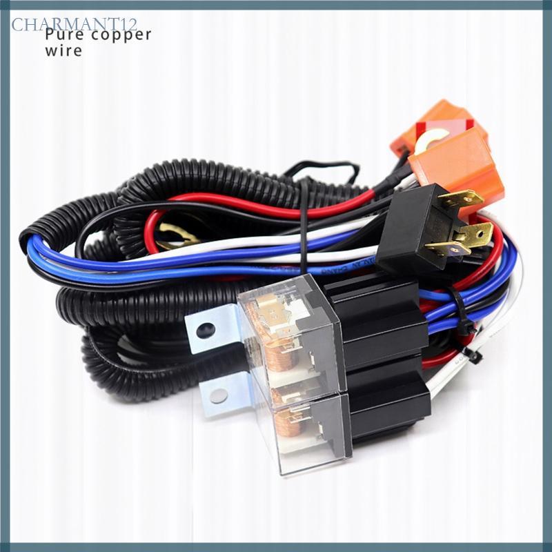 Char 12V 24V H4 Xe Led Xenon Dây Bộ Điều Khiển Cho Đèn Pha Ô Tô Retrofit