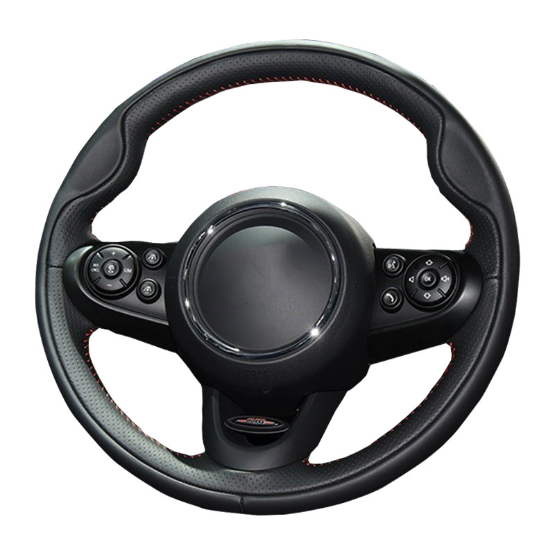 Vỏ vô lăng 3 chân bằng sợi Carbon thể thao cao cấp cho Mini (Hatchback / Mini) JCW Clubman JCW Conve