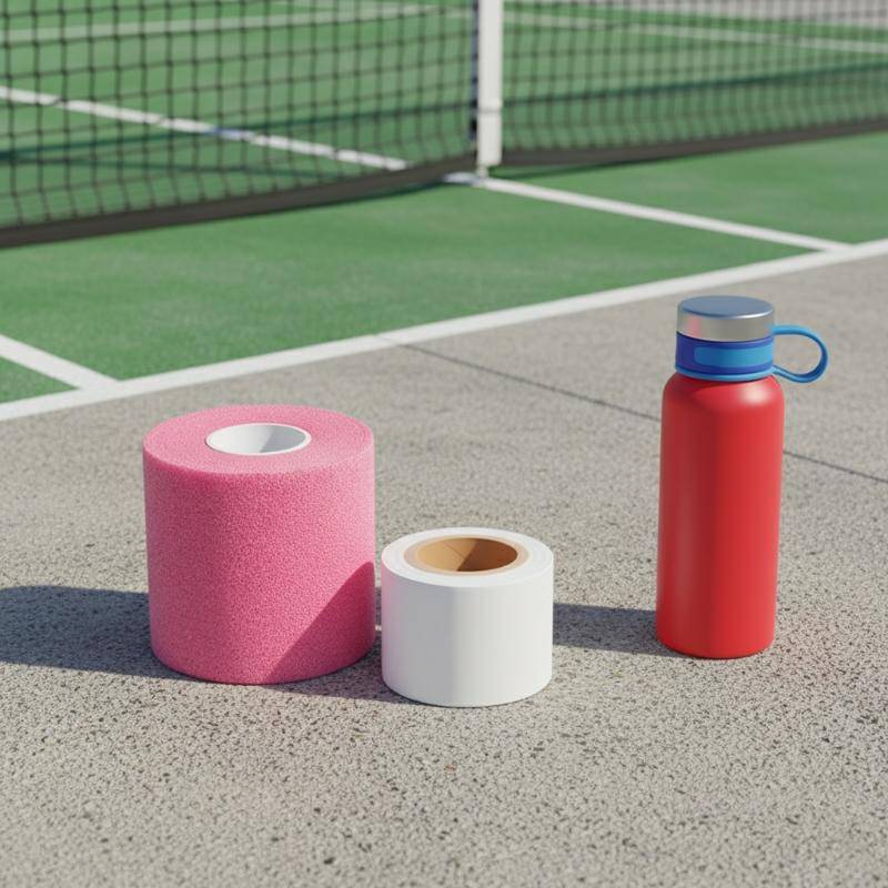 Xo94bsyyu Sponge Pre Wrap Tape 1 / 2 Rolls Athletic Raet Grip Cushion Tape để ngăn ngừa chấn thương 