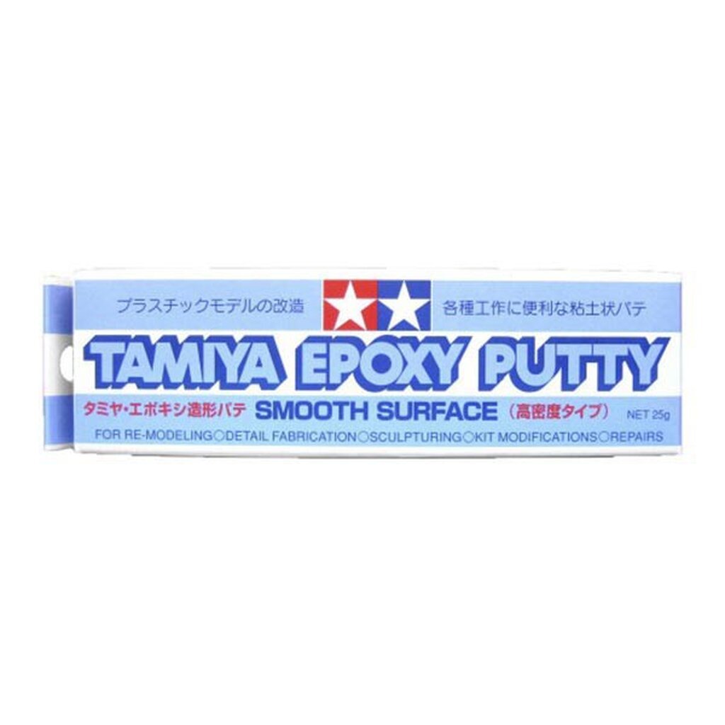 Tamiya 87052 Epoxy Putty Bề mặt nhẵn loại 25g 4950344870523 4950344076499 (Dụng cụ)
