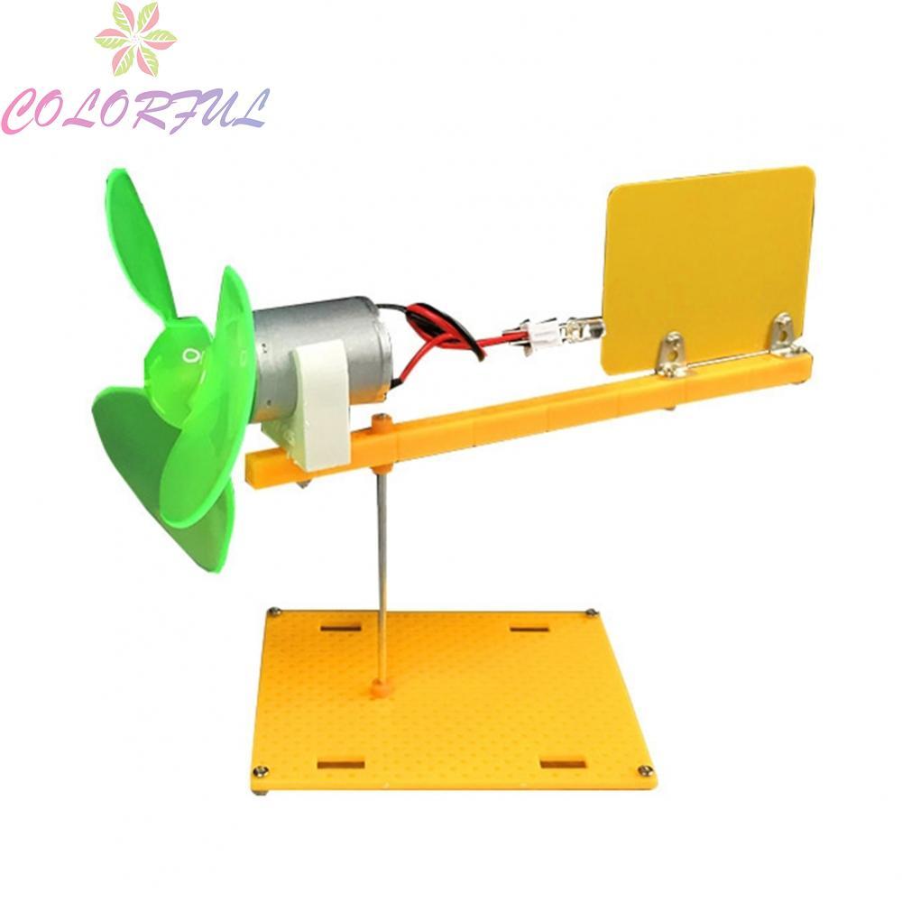Generator Wind Turbine With Holder 0.01-0.3A 200-6000 Rpm ABS Direct Current