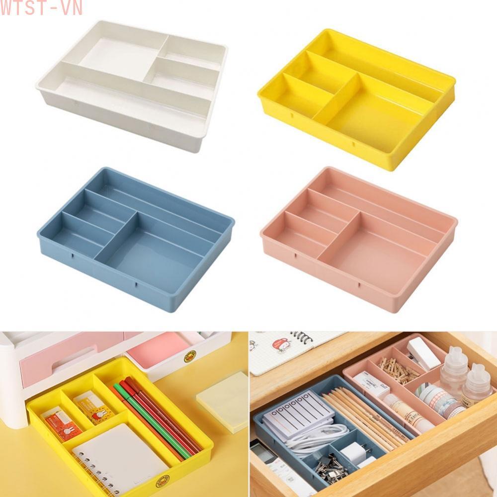 Drawer Organizer PP Plastic Material Compact Design Sturdy Construction