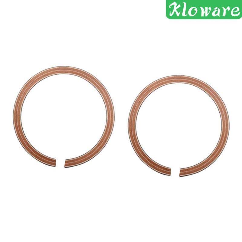 2 Miếng Gỗ Acoustic Guitar Rosette Soundhole Inlay Gỗ Inlay Cho Đàn Guitar Phụ Kiện