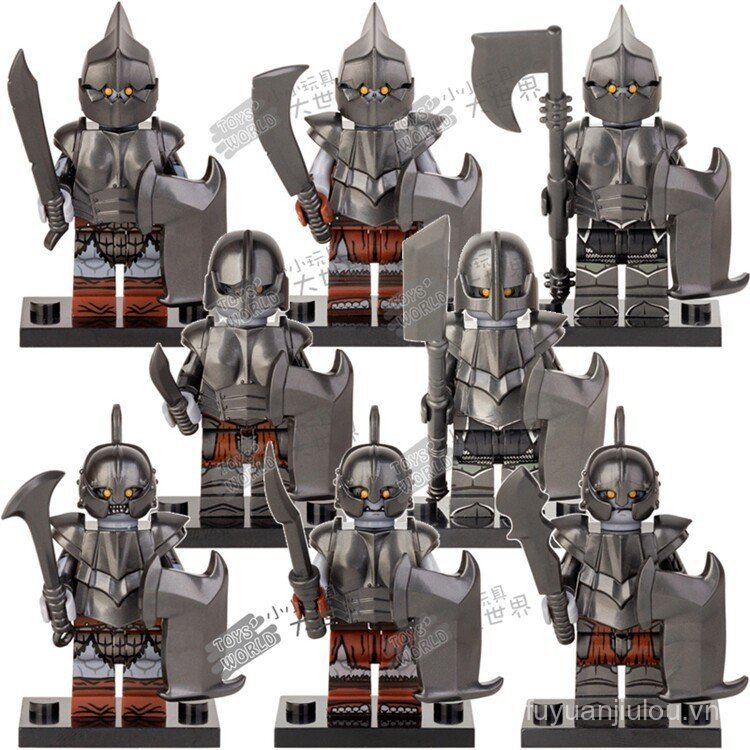 Trong Nước Magic Ring King Hobbit Gundaba Orc Lắp Ráp Khối Xây Dựng Minifigure Toy KT1056
