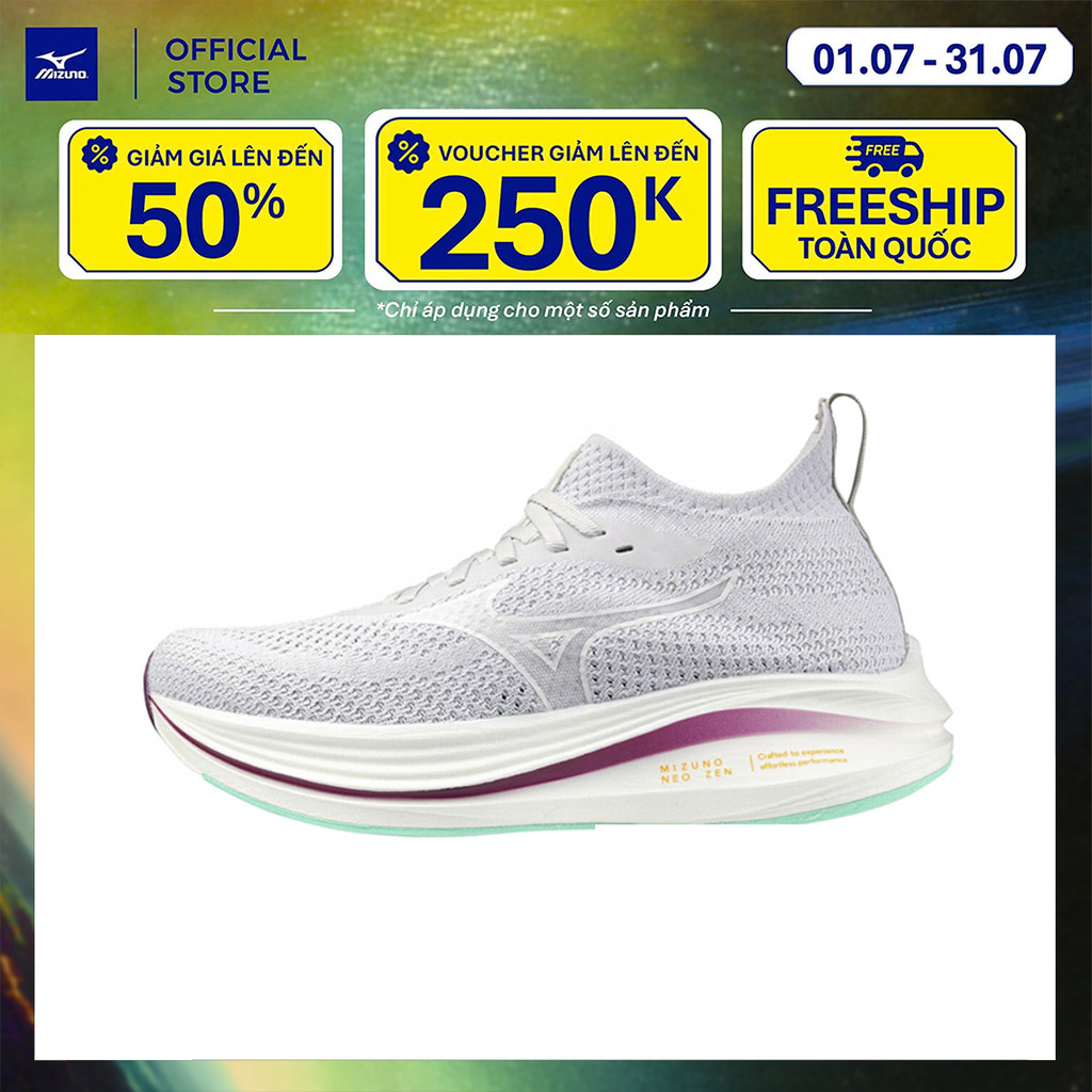 Giày Chạy Bộ Nữ Mizuno Mizuno Neo Zen - Trắng - J1GD258672