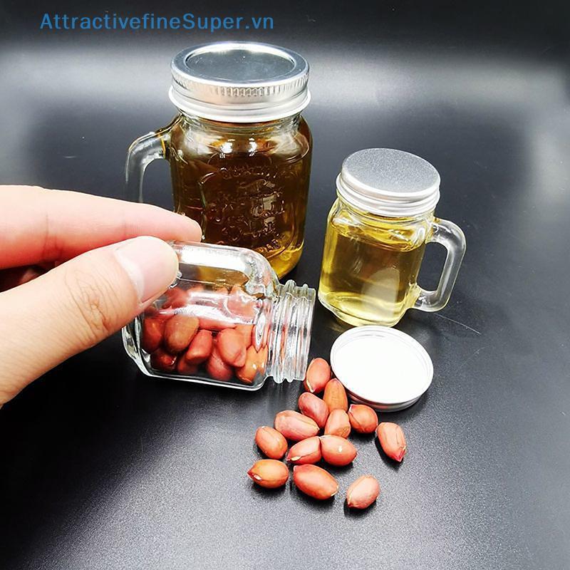 ASVN 120ml Mini Jar Kính Có Tay Cầm - Bar Party Vodka Glass Quà Tặng HOT