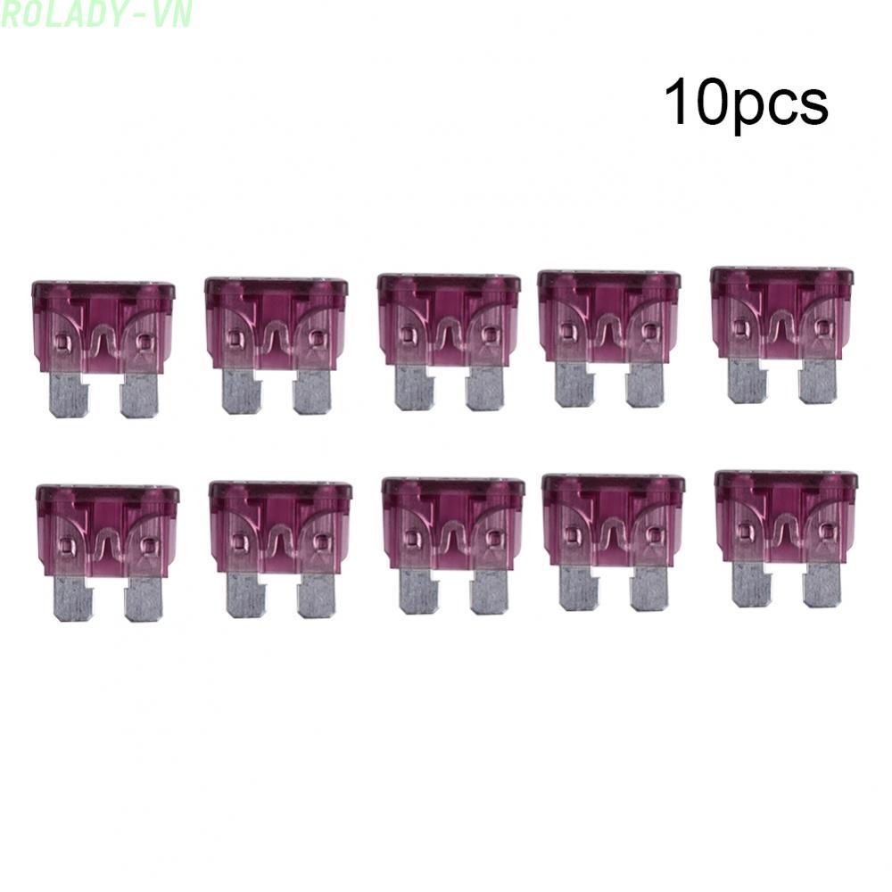 #ROYALLADY#Reliable ATO Car Fuse 40A Flat Plug Fuse for Vehicle Fuse Systems (10PCS)