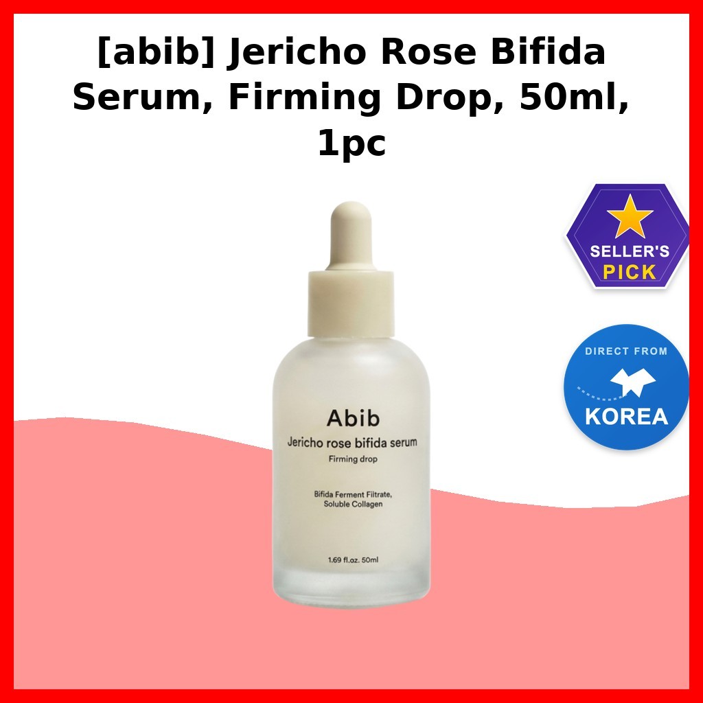 [abib] Serum Jericho Rose Bifida, Giọt làm săn chắc, 50ml, 1 cái / Serum Hàn Quốc / Giọt làm săn chắ