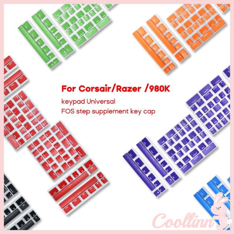 COO cho K65 PBTs 6U 6 5U Spacebars Keycap Double Shot cho bàn phím cơ