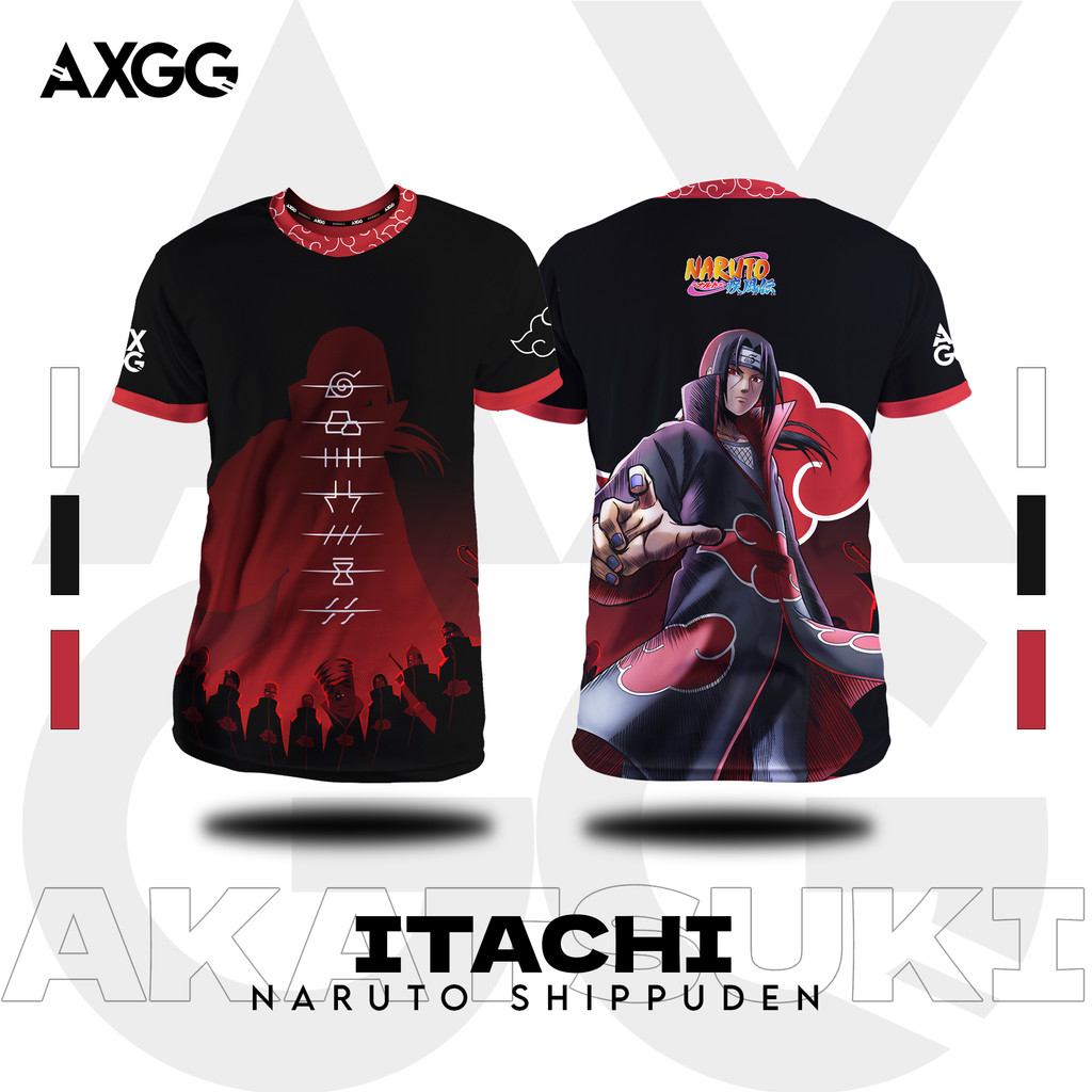 Áo thun Anime Axgg 'Naruto - Akatsuki'
