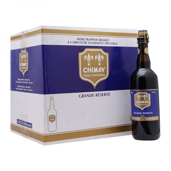Bia Chimay xanh Grande Reserve 9% - bia Bỉ - 1 thùng 12 chai 750ml