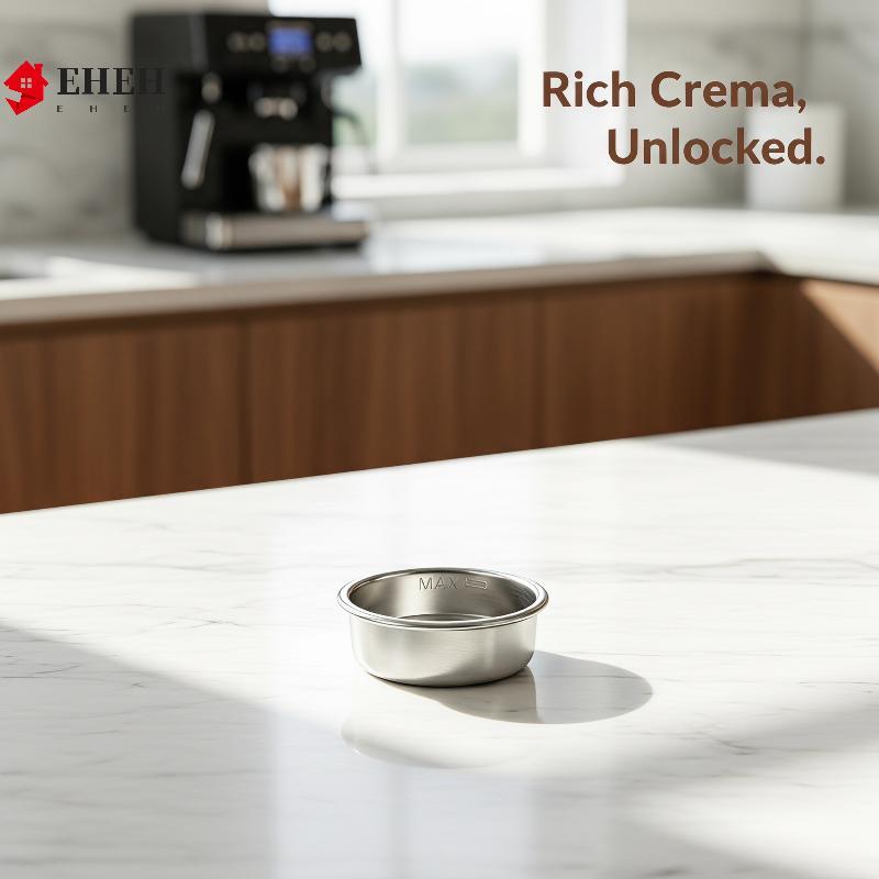 [EHEH] Thay thế giỏ lọc cà phê 51 / 54mm 1 / 2 cốc Phù hợp cho Portafilter Espresso Home Brew Barist