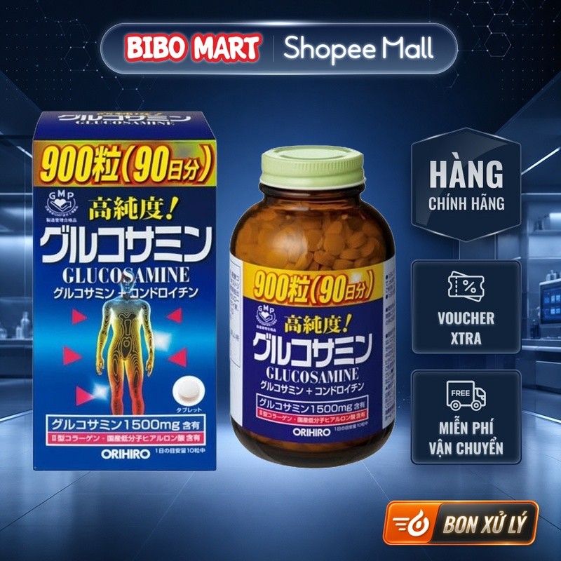 Viên bổ xương khớp Glucosamine Orihiro 950 viên