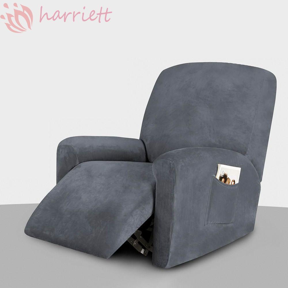 HUNIU Vỏ bọc ghế tựa HUNIU, Velvet Stay in Place Couch Slipcovers, Soft Washable Form Fitter with Si