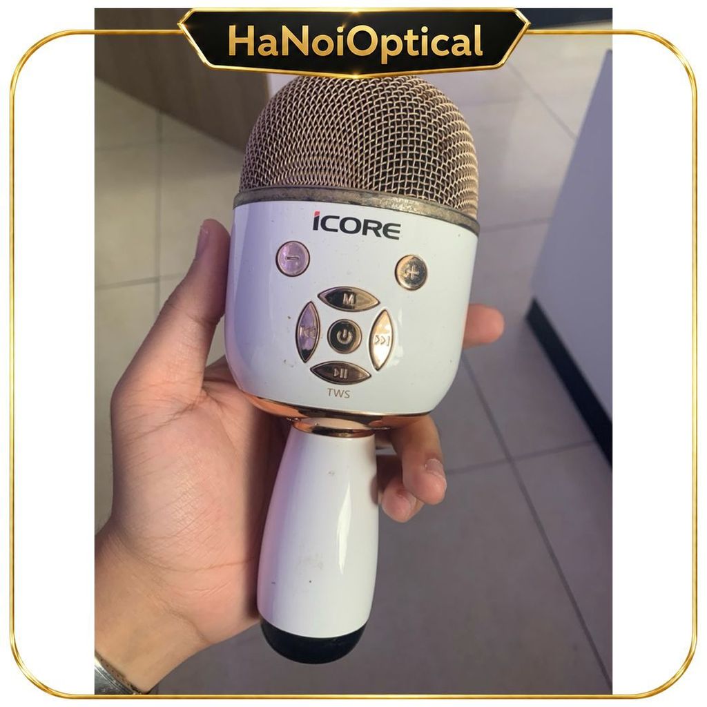 (loa Bluetooth kiêm micro karaoke) Loa Icore cũ chính hãng mua viẹt teo store pass nửa giá - chất âm