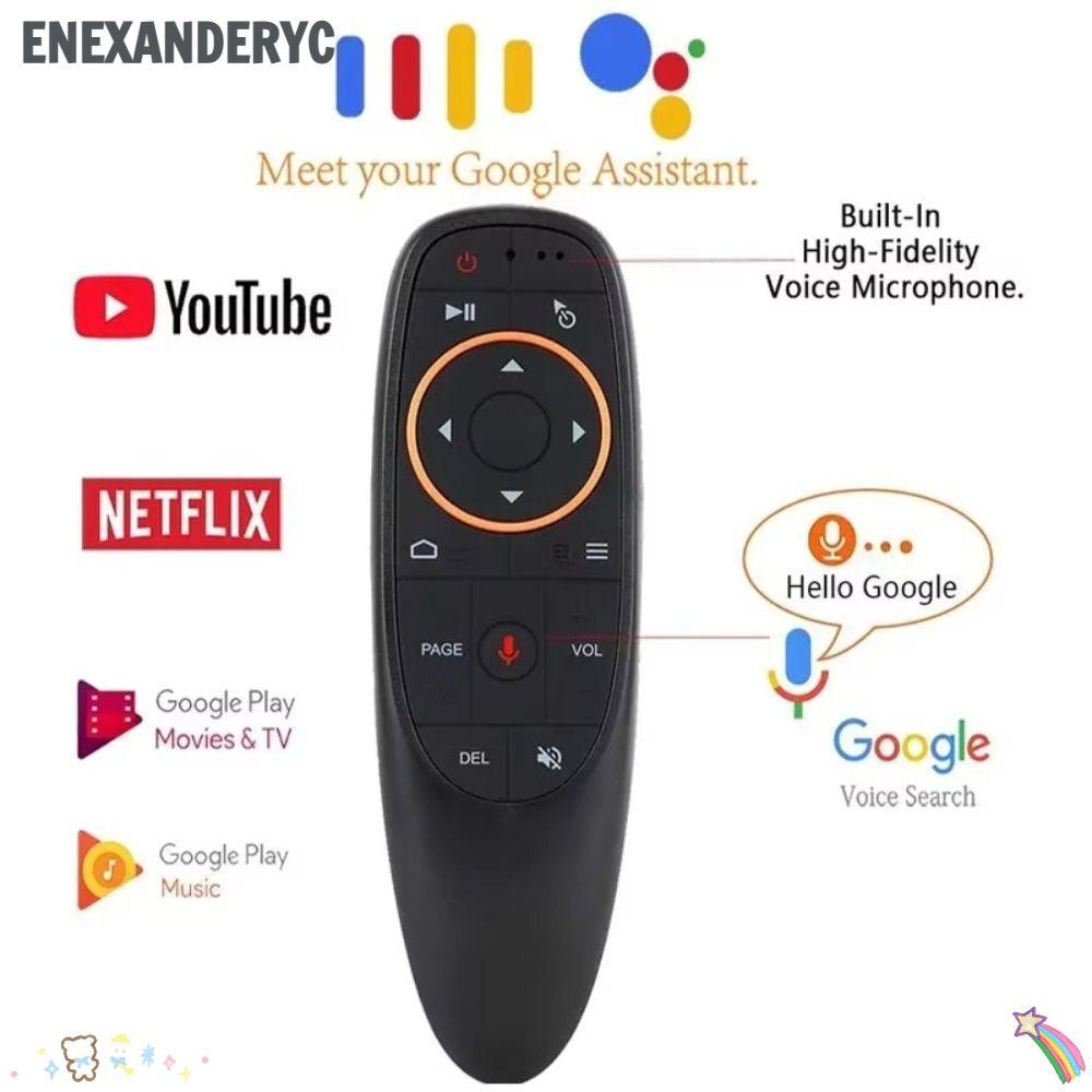 Điều khiển từ xa không dây ENEXANDERYC 2.4G, Điều khiển từ xa bằng giọng nói đa năng, Chuột không kh