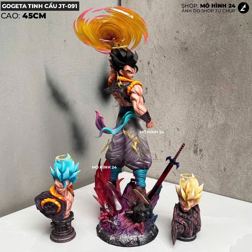 [CÓ SẴN] [CHÍNH HÃNG JT] Mô hình Gogeta Tinh Cầu JT-091 cao 45cm  figure yunqi jt studio