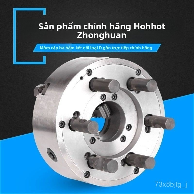 Mâm cặp 3 chấu máy tiện CNC côn ngắn Hohhot Zhonghuan K11 kích thước lớn độ chính xác cao