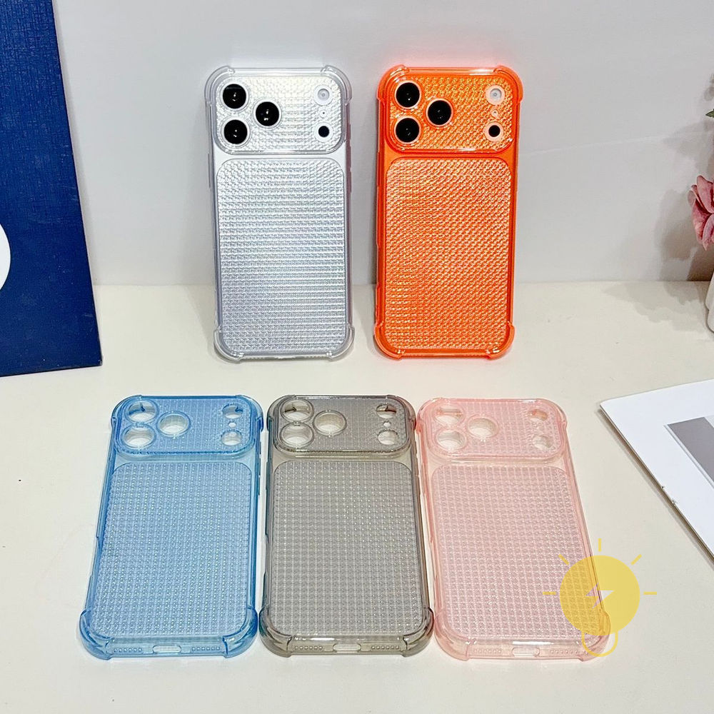 Phone Case For iPhone 17 Pro Max 16 15 14 13 12 11 TPU Diamond Diamond Pattern Soft Diamond Pattern 