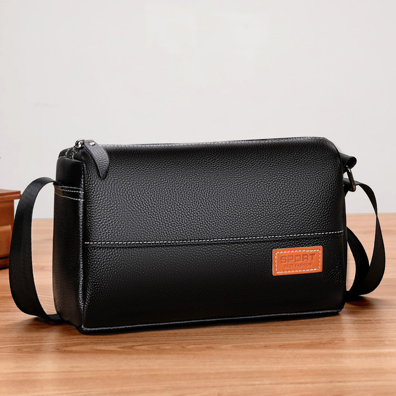 New men's crossbody bag, large-capacity shoulder bag, commuter bag