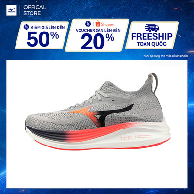 Giày Chạy Bộ Nam Mizuno Mizuno Neo Zen - Xám Đỏ - J1GC258651