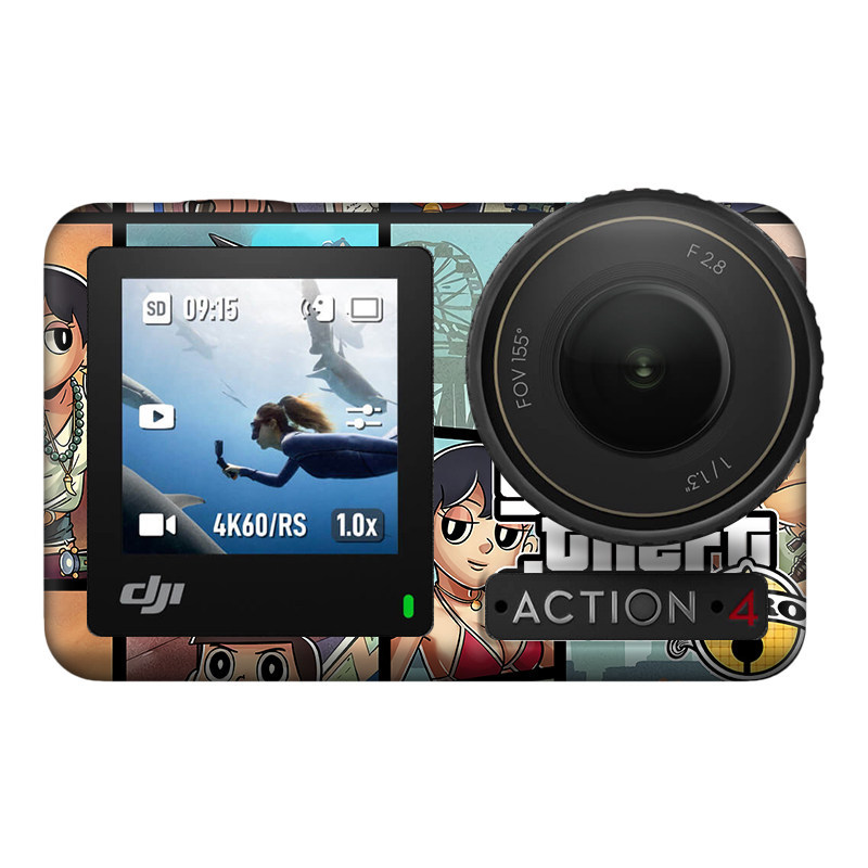 Thích hợp cho phim bảo vệ Camera thể thao DJI Osmo Action 4 Phim bảo vệ toàn diện