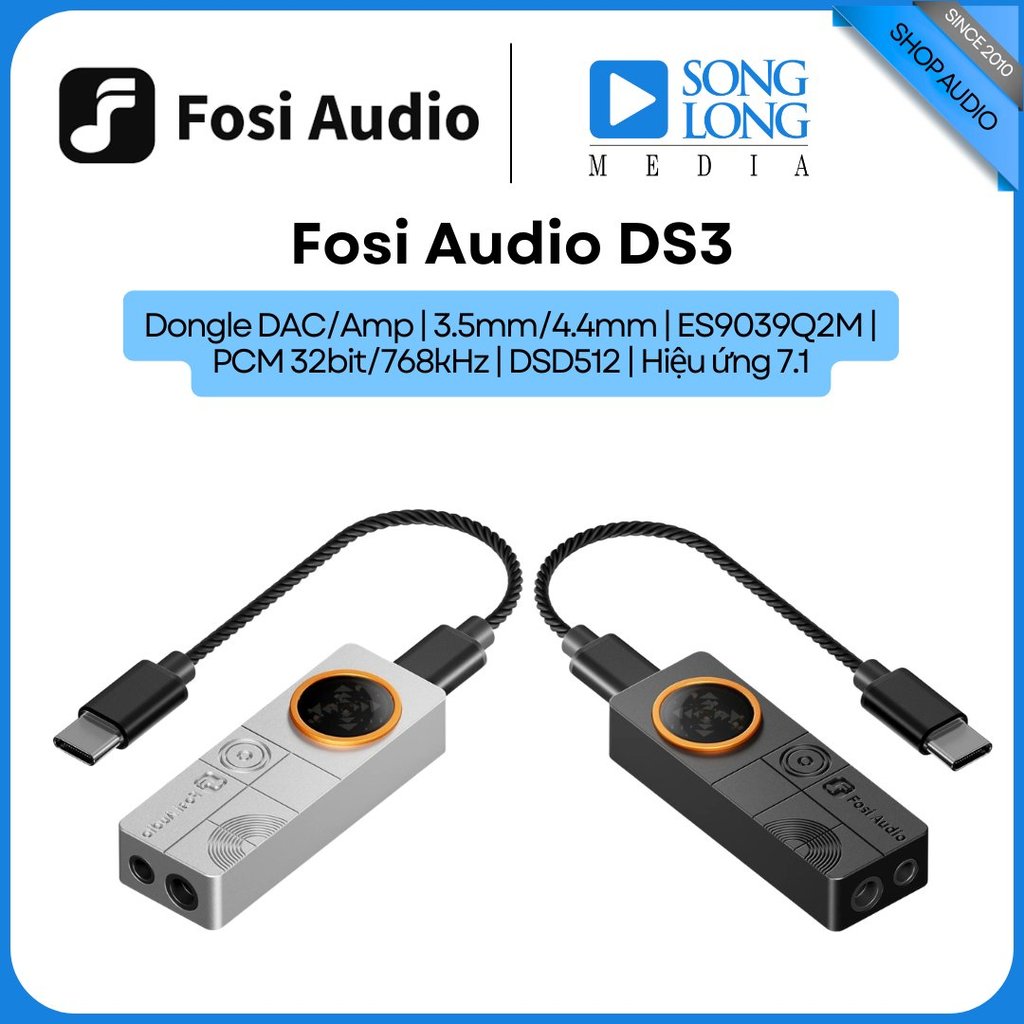 Fosi Audio DS3 - Hàng Chính Hãng - Songlongmedia