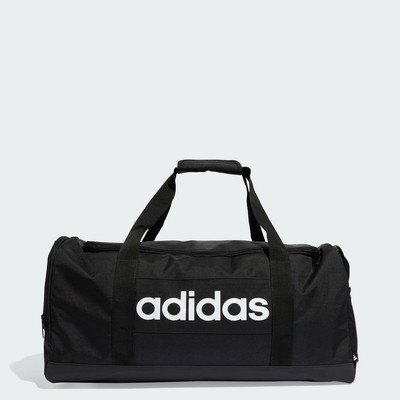 adidas Lifestyle Linear Duffel Medium Unisex Black JD9555