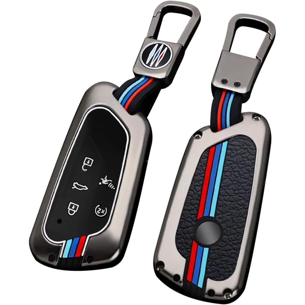 Tương thích với Volkswagen Key Fob Cover Atlas Tiguan ID.4 Atlas Cross Sport, 2025-2026 Tiguan 2024-