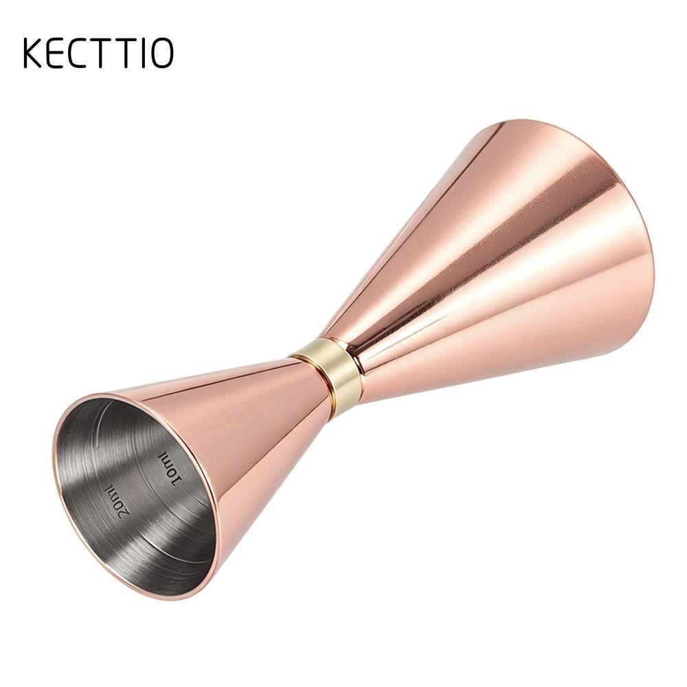 KECTTIO Đo Jigger, Đo lường bằng thép không gỉ Bên trong Jigger Cocktail đôi, Pha chế rượu Jigger th