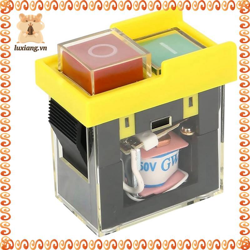 [luxiang.vn] Kjd6 5E4 250V 6A Công tắc bảo vệ sự cố điện từ chống nước, Công tắc công cụ mất điện, N
