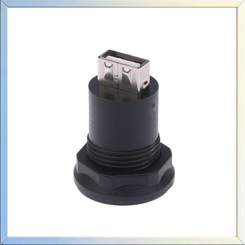 Any2Get5% tắt USB C Nữ sang USB Một Đầu nối Nữ Tròn Flush Panel Gắn Bộ chuyển đổi Bộ mở rộng Đầu vác